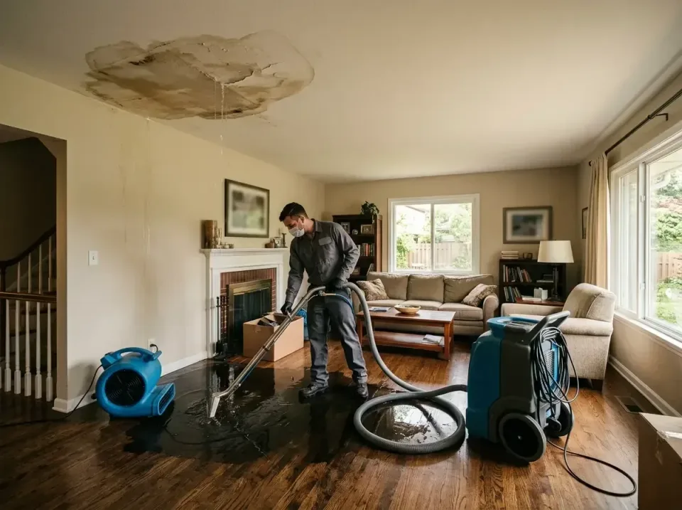 attic-pipe-burst-ceiling-drip-008 — frequently asked questions, Water Damage Restoration & Carpet Care in Good Hope, AL